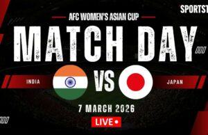 Placar ao vivo da Índia x Japão, Copa Asiática Feminina da AFC 2026: Tigresas Azuis enfrentam um teste difícil contra o número 8 do mundo Placar ao vivo da Índia x Japão, Copa Asiática Feminina da AFC 2026: Tigresas Azuis enfrentam um teste difícil contra o número 8 do mundo