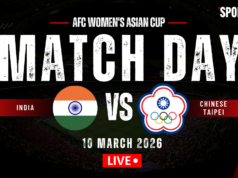 Placar ao vivo da Índia x Taipei Chinês, Copa Asiática Feminina da AFC 2026: Tigresas Azuis estão de olho nas quartas de final Placar ao vivo da Índia x Taipei Chinês, Copa Asiática Feminina da AFC 2026: Tigresas Azuis estão de olho nas quartas de final
