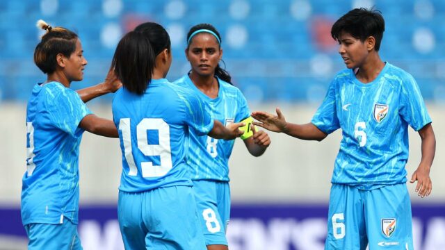 Placar ao vivo da Índia x Vietnã, Copa Asiática Feminina Placar ao vivo da Índia x Vietnã, Copa Asiática Feminina da AFC 2026: Tigresas Azuis em ação; Início às 16h30 IST