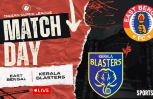 Pontuação AO VIVO de East Bengal x Kerala Blasters, ISL 2025-26: escalações iniciais, atualizações da partida EBFC x KBFC, início às 17h IST Placar ao vivo de East Bengal x Kerala Blasters, ISL 2025-26: escalações em breve, atualizações da partida EBFC x KBFC, início às 17h IST