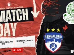 Placar ao vivo de Mohammedan Sporting x Bengaluru FC, MSC 0-2 BFC, ISL 2025-26: gols de Williams e Ashique mantêm os Blues à frente; atualizações de partidas Placar ao vivo de Mohammedan Sporting x Bengaluru FC, MSC 0-2 BFC, ISL 2025-26: gols de Williams e Ashique mantêm os Blues à frente; atualizações de partidas