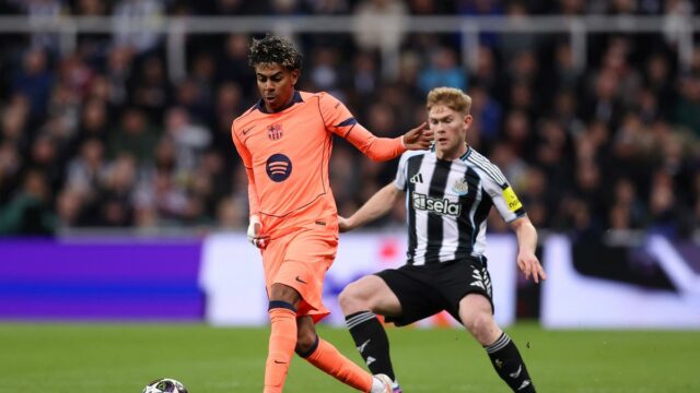 Placar ao vivo do Barcelona x Newcastle, Liga dos Campeões 2025-26: atualizações das partidas das oitavas de final, escalações
