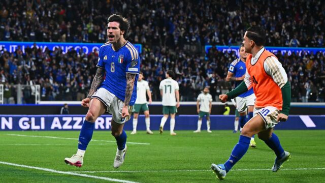 Playoffs da Copa do Mundo FIFA 2026: Tonali estrela na Playoffs da Copa do Mundo FIFA 2026: Tonali estrela na vitória da Itália sobre a Irlanda do Norte