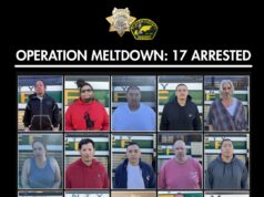 Policiais destroem quadrilha de drogas de Sacramento, movimentando 500 libras de metanfetamina mensalmente Colagem de drogas, armas de fogo, dinheiro e apetrechos para drogas apreendidos pelo xerife do condado de Placer.