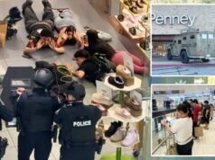 Policiais invadem o shopping SoCal após uma chamada falsa ter como alvo streamers filmando com uma criança Policiais invadem o shopping SoCal após uma chamada falsa ter como alvo streamers filmando com uma criança