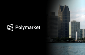 Polymarket processa Michigan por ameaça estadual de aplicação de jogos de azar contra plataforma A Polymarket processa Michigan por ameaça estadual de aplicação de jogos de azar contra a plataforma. Logotipo da Polymarket em um fundo preto ao lado do horizonte de Detroit e da orla marítima à luz do dia
