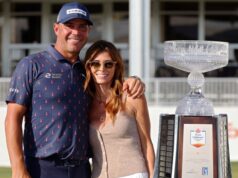 Por dentro do relacionamento do jogador de golfe profissional Gary Woodland e da esposa Gabby GettyImages-2253025538 Gary Woodland dezembro de 2025.jpg