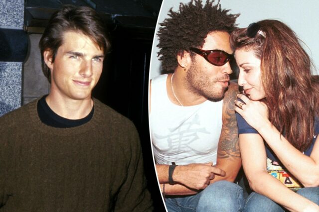 Por dentro dos tempos de colégio de Gina Gershon com Lenny Kravitz e quase quebrando o nariz de Tom Cruise em cena de amor
