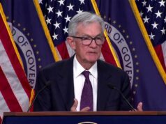 Powell diz que aumento das taxas não está fora de questão, mas é improvável por enquanto Powell diz que aumento das taxas não está fora de questão, mas é improvável por enquanto