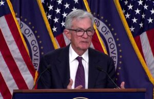 Powell diz que aumento das taxas não está fora de questão, mas é improvável por enquanto Powell diz que aumento das taxas não está fora de questão, mas é improvável por enquanto