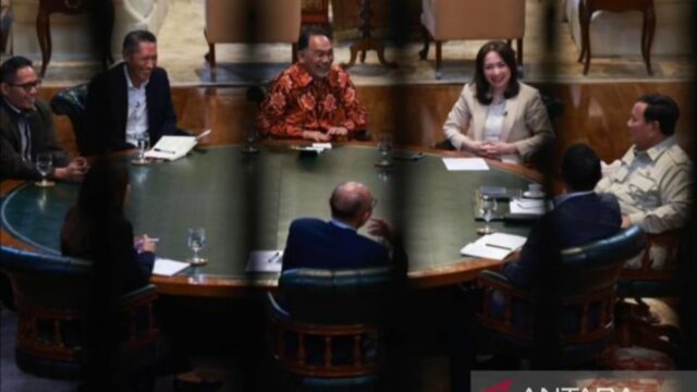 Prabowo Diskusi com Jurnalis e Para Ahli di Hambalang 6.5 Jam, Bahas Apa?
