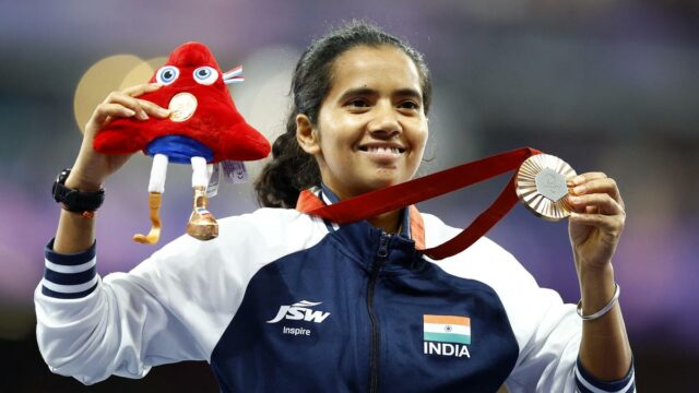 Preethi Pal recebe reconhecimento especial do júri no Sportstar Aces Awards 2026
