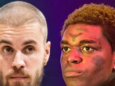 Processo de tiroteio pós-festa Kodak Black Super Bowl 2022 arquivado justin-bieber-kodak-preto-principal-getty-1