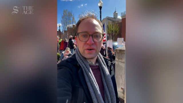 Protestos 'No Kings' estão acontecendo em toda a América
