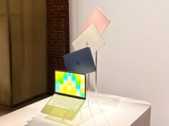 Qual é a sua cor favorita do MacBook Neo? (Enquete) Qual é a sua cor favorita do MacBook Neo | Todas as quatro cores mostradas em um expositor