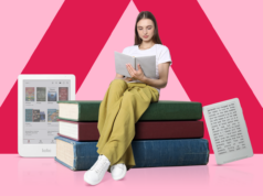 Quer ler mais livros? Esta é a maneira tecnológica de ler mais Tela do smartphone mostrando um artigo com ícones de tamanho de fonte e configurações de alinhamento