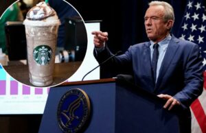 RFK Jr. declarou guerra à Dunkin ‘e à Starbucks – veja quanto açúcar suas bebidas realmente contêm RFK Jr. declarou guerra à Dunkin 'e à Starbucks - veja quanto açúcar suas bebidas realmente contêm