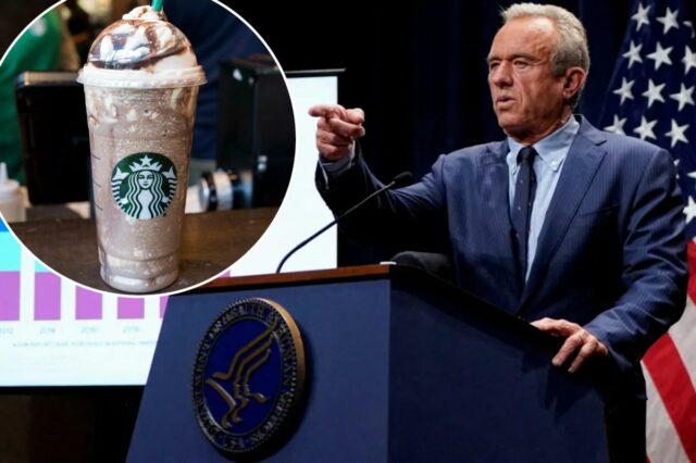 RFK Jr. declarou guerra à Dunkin 'e à Starbucks - veja quanto açúcar suas bebidas realmente contêm
