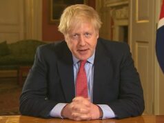 RICHARD LITTLEJOHN: Por que, seis anos depois do confinamento, tudo pode estar prestes a acontecer novamente… e desta vez temo que seja pior do que antes Em seguida, o primeiro-ministro Boris Johnson dirige-se à nação a partir do número 10 de Downing Street ao anunciar o início do bloqueio da Covid-19 em 23 de março de 2020.