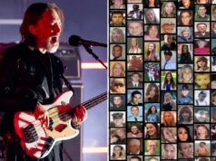 Radiohead critica o ICE por usar sua música em vídeo de luto por vítimas de crimes migrantes e exige que ela seja retirada Os músicos Thom Yorke e Jonny Greenwood, membros fundadores do Radiohead, se apresentam no palco com The Smile durante o