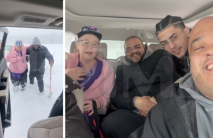 Rapper JI The Prince of NY salva enfermeira presa em tempestade de neve 022726 ji o príncipe de ny kal2