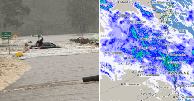 Resgates e fechamentos de estradas enquanto chuvas torrenciais se espalham por Queensland
