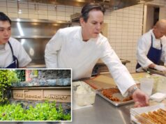 Restaurante mundialmente famoso na Califórnia é atingido com terno bombástico Restaurante mundialmente famoso na Califórnia é atingido com terno bombástico