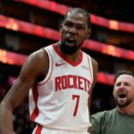 Resumo da NBA: Kevin Durant, do Houston Rockets, torna-se o quinto maior pontuador de todos os tempos