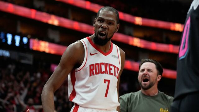 Resumo da NBA: Kevin Durant, do Houston Rockets, torna-se o quinto maior pontuador de todos os tempos
