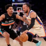 Resumo da NBA: New York Knicks interrompe sequência de 11 vitórias consecutivas do San Antonio Spurs