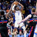 Resumo da NBA: Oklahoma City Thunder liderado por Shai Gilgeous-Alexander vence Detroit Pistons em OT
