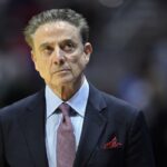 Rick Pitino coaching St. John's Red Storm in NCAA Tournament