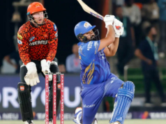 Rohit Sharma volta a treinar com os Mumbai Indians antes do IPL Rohit Sharma volta a treinar com os Mumbai Indians antes do IPL