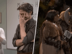 Ryan Gosling não consegue parar de quebrar o personagem ao apresentar ‘SNL’ pela 4ª vez Ryan Gosling não consegue parar de quebrar o personagem ao apresentar ‘SNL’ pela 4ª vez