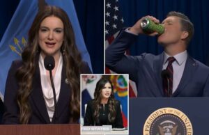 ‘SNL’ critica Kristi Noem por ter sido ‘transferida sob o ônibus’ depois que Trump a expulsou do cargo principal do DHS 'SNL' critica Kristi Noem por ter sido 'transferida sob o ônibus' depois que Trump a expulsou do cargo principal do DHS