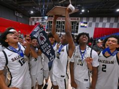 Salesiano levado à beira de Clayton Valley na final do NCS Open. Mas sobrevive. Salesiano levado à beira de Clayton Valley na final do NCS Open. Mas sobrevive.