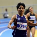 Saloni Kumari, da UP, quebra o recorde nacional feminino dos 400m indoor