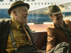 Sam Rockwell e John Malkovich estão brigando com agentes da CIA no trailer de ‘Wild Horse Nine’ : (da esquerda para a direita) Jessie Buckley, vencedora do Prêmio de Melhor Atriz por “Hamnet” e Michael B. Jordan, vencedor do Prêmio de Melhor Ator por “Pecadores”, posam na sala de imprensa durante o 98º Oscar no Dolby Theatre em 15 de março de 2026 em Hollywood, Califórnia. (Foto de Brianna Bryson/Getty Images)