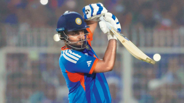 Sanju Samson foi a cola e a luz guia para Sanju Samson foi a cola e a luz guia para a Índia x Índias Ocidentais