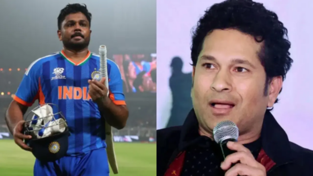 Sanju Samson revela que esteve em contato com Sachin Tendulkar durante o T20 WC
