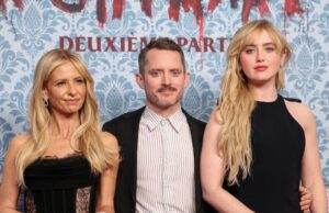 Sarah Michelle Gellar evacuada do hotel em meio a um incêndio em Paris Buffy, a Caçadora de Vampiros-TSDBUTH_FE236