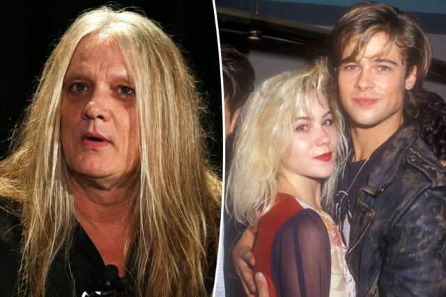Sebastian Bach quebra o silêncio sobre o triângulo amoroso de Sebastian Bach quebra o silêncio sobre o triângulo amoroso de Christina Applegate e Brad Pitt