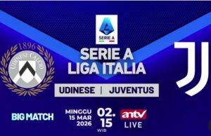Sedang Berlangsung! Duelo Udinese x Juventus Ao Vivo pela ANTV Sedang Berlangsung! Duelo Udinese x Juventus Ao Vivo pela ANTV