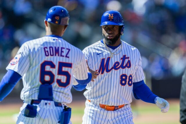 Seis meses e 'mil iterações comerciais' depois, Luis Robert provando que valeu a pena a espera do Mets
