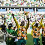 Senegal desfila troféu AFCON, apesar do título ter sido atribuído a Marrocos