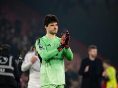 Senne Lammens provou que aprendeu com o erro do Man Utd no momento de 40 minutos contra o Bournemouth Senne Lammens provou que aprendeu com o erro do Man Utd no momento de 40 minutos contra o Bournemouth