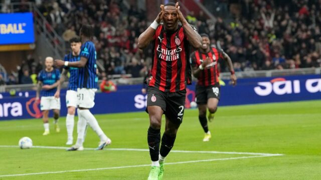Série A: AC Milan completa dobradinha sobre o rival Inter com vitórias por 1 a 0
