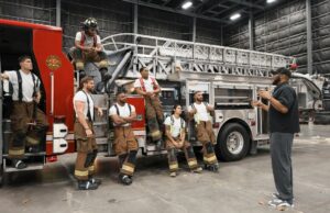 Série dramática de bombeiro de Tyler Perry ambientada na Netflix com pedido de 16 episódios “The Rip” (Crédito: Warrick Page/Netflix)