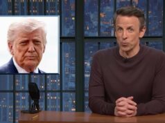 Seth Meyers zomba da afirmação de Trump de que ele poderia viver até os 200 anos: ‘Ele NÃO tem 200 anos?’ | Vídeo Jogar