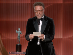 Seth Rogen presta uma comovente homenagem a Catherine OHara durante o Actor Awards Seth Rogen presta uma comovente homenagem a Catherine OHara durante o Actor Awards